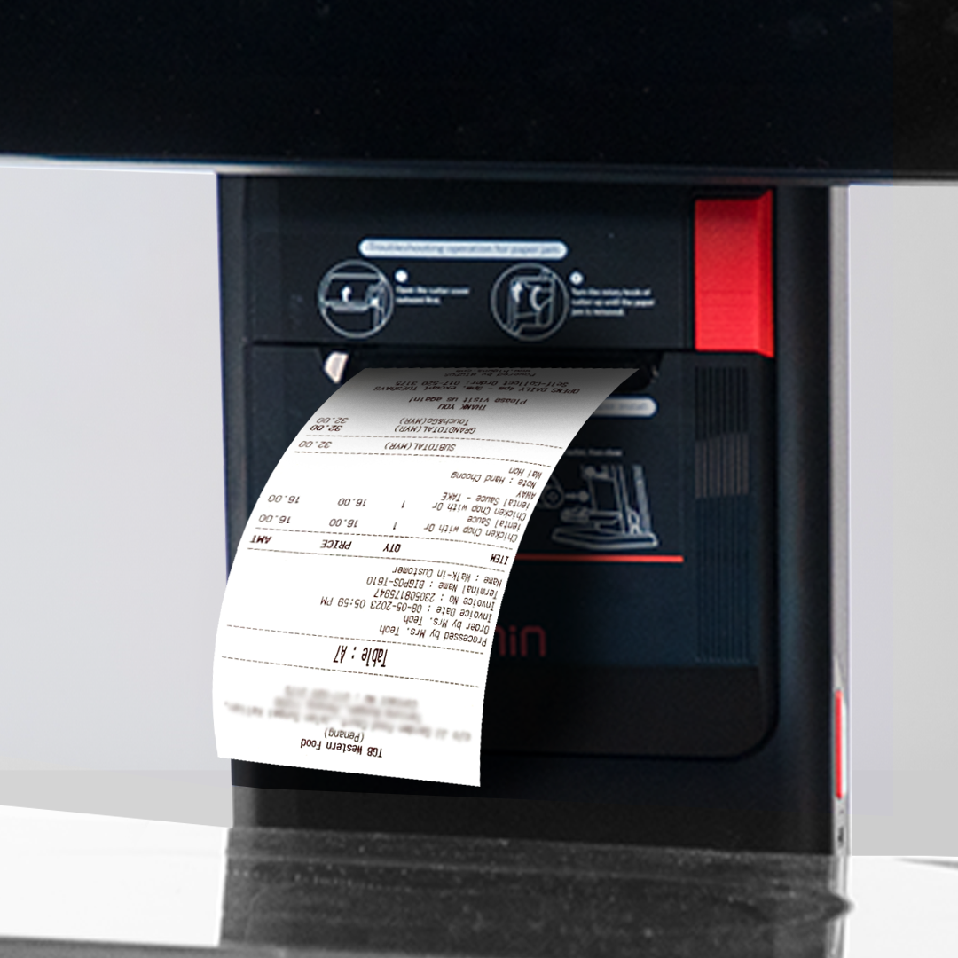 weighing machine pos terminal with built-in printers